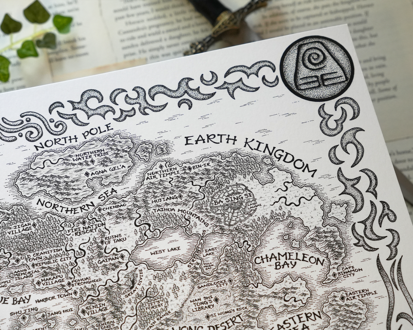Avatar the Last Airbender Map