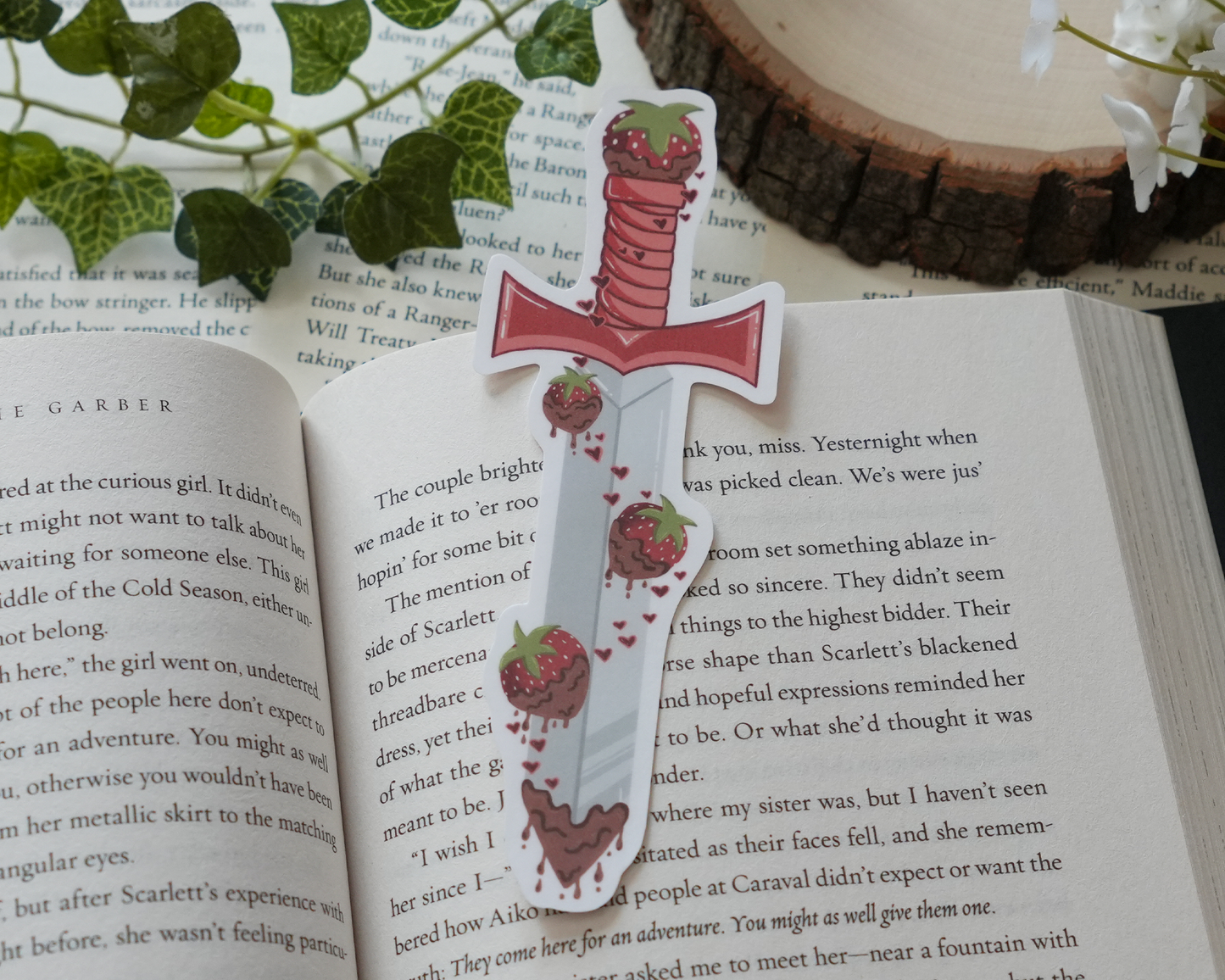 Valentine's Sword Bookmarks