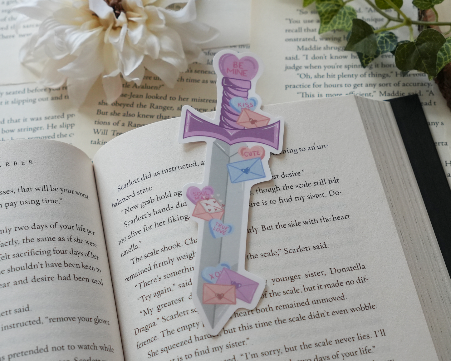 Valentine's Sword Bookmarks