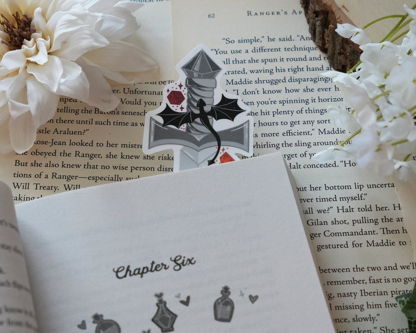 DnD Dice Sword Bookmarks