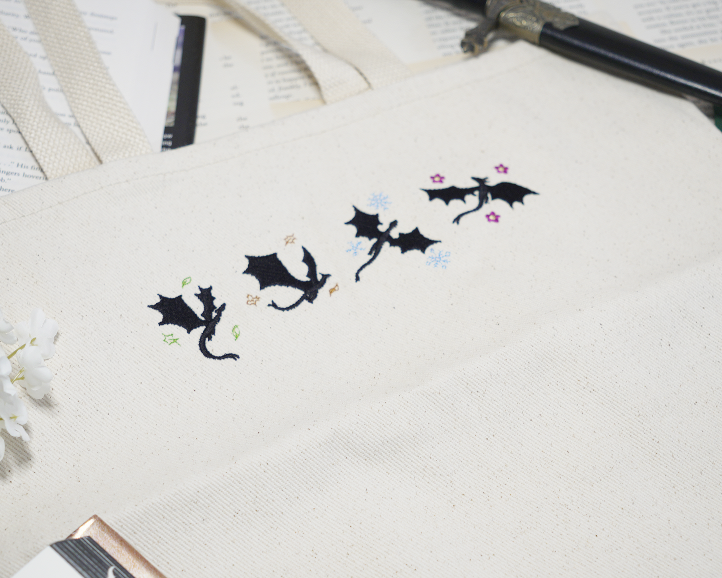 Dragon Tote Bag