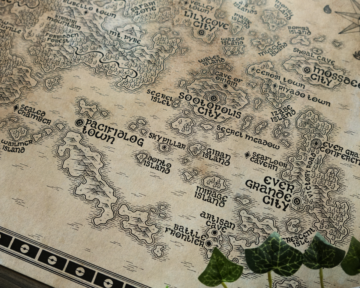 Hoenn Region Map