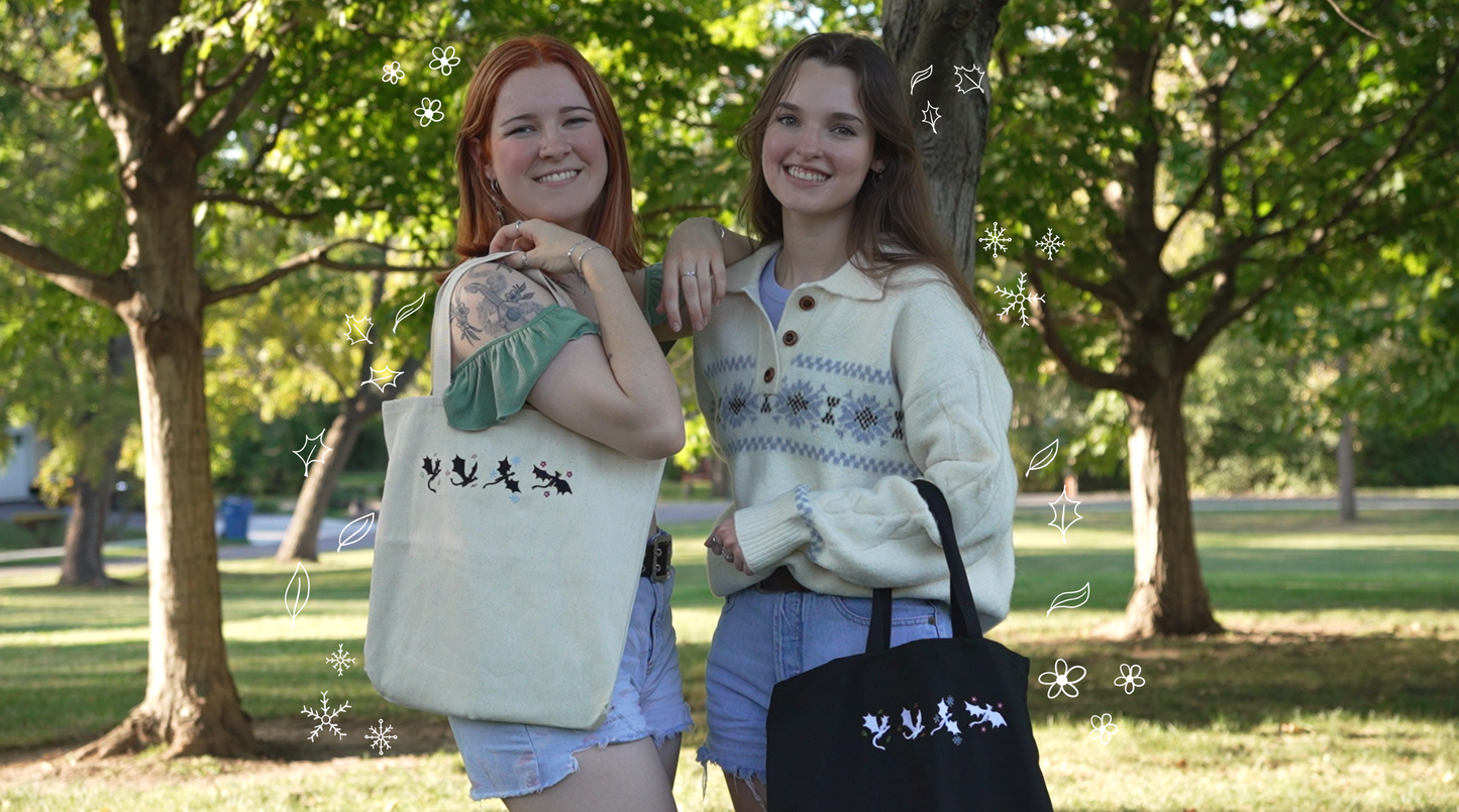 Dragon Tote Bag