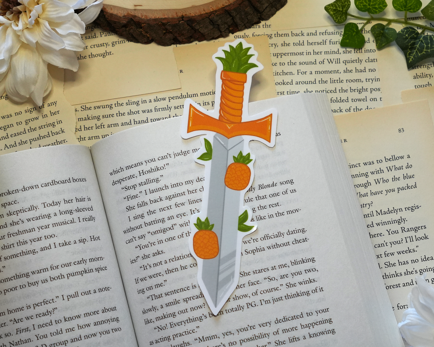 Summer Fruit Sword Bookmarks