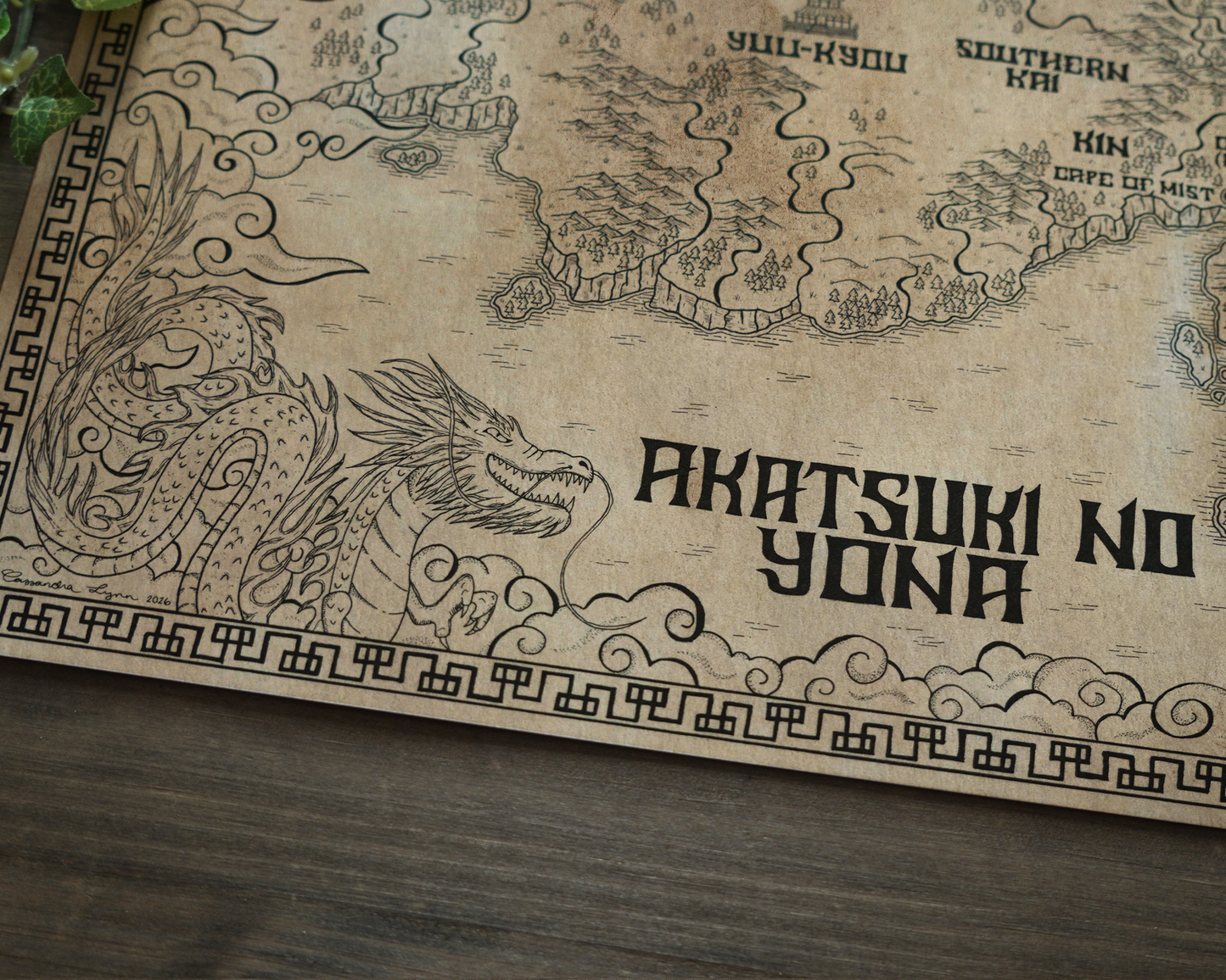 Yona of the Dawn Map