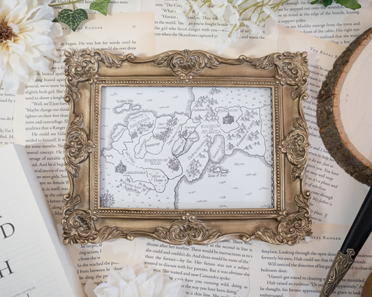 Ar Rida Ranger's Apprentice Map Map Prints – Oakleaf Arrow Studios