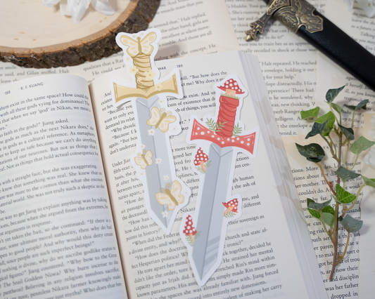 Cottagecore Sword Bookmarks