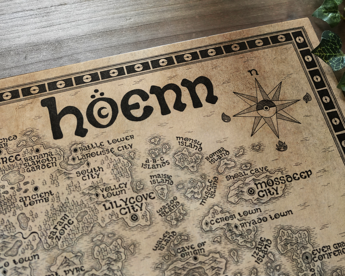 Hoenn Region Map