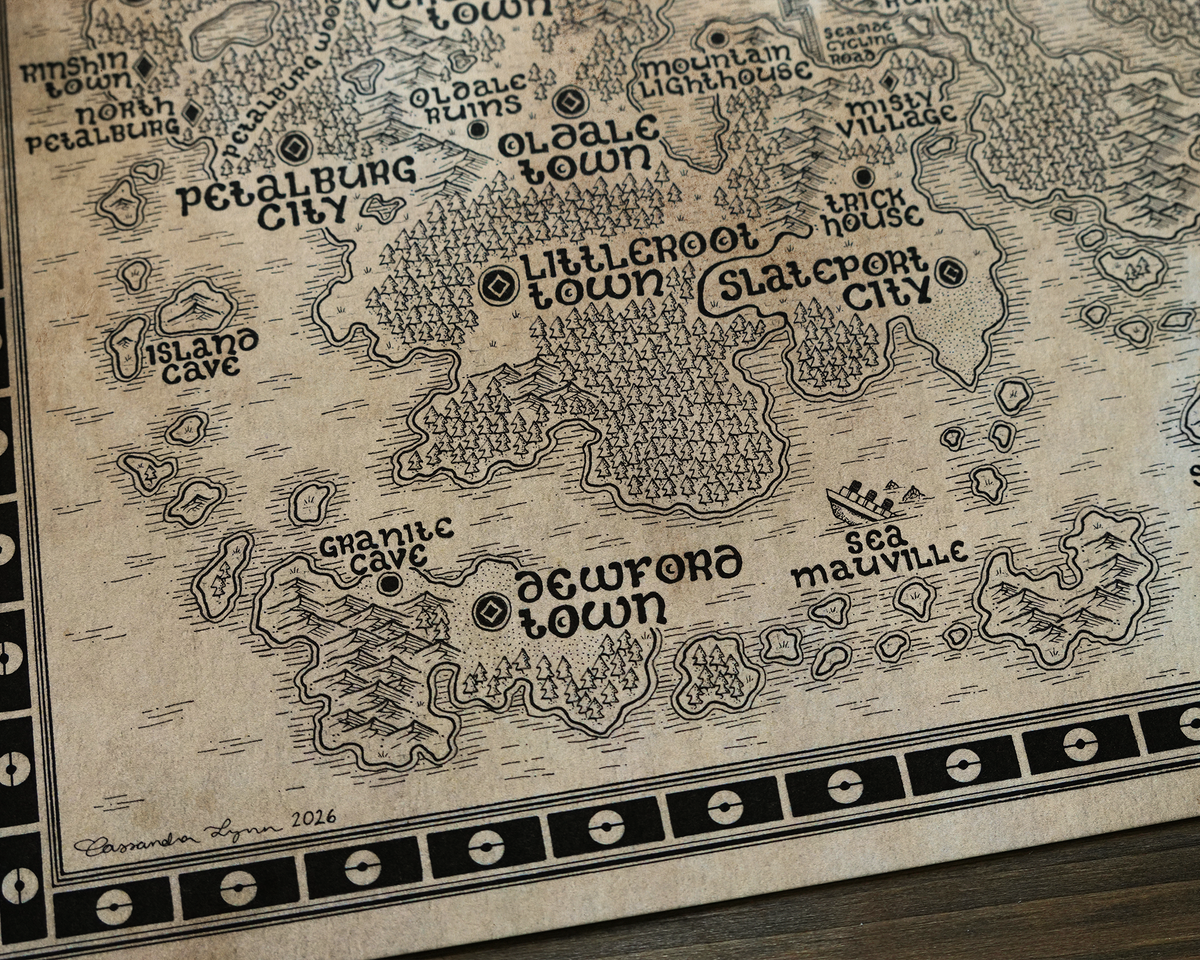 Hoenn Region Map