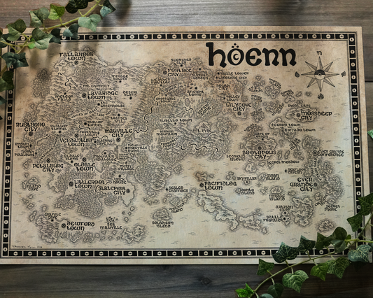 Hoenn Region Map