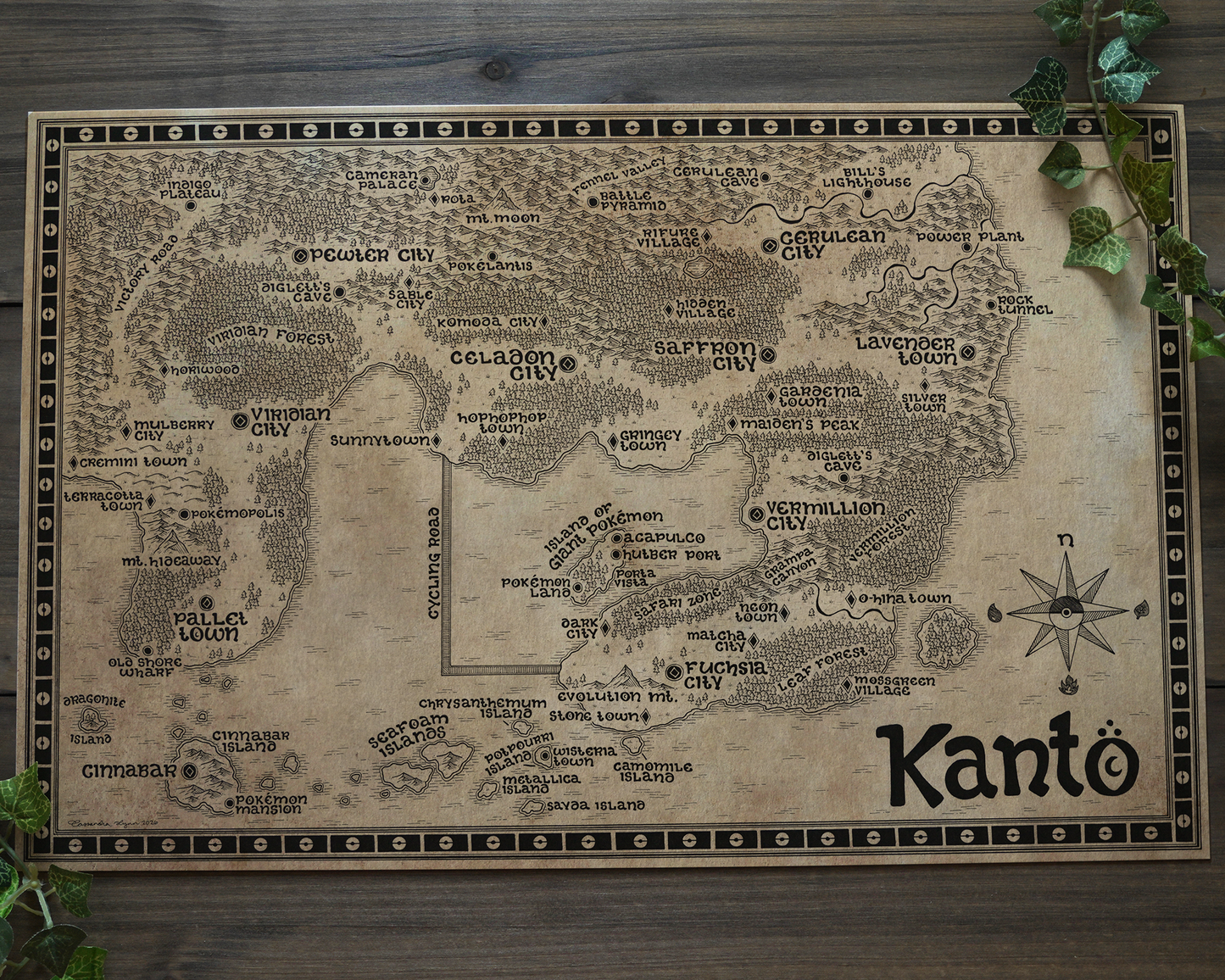 Kanto Region Map