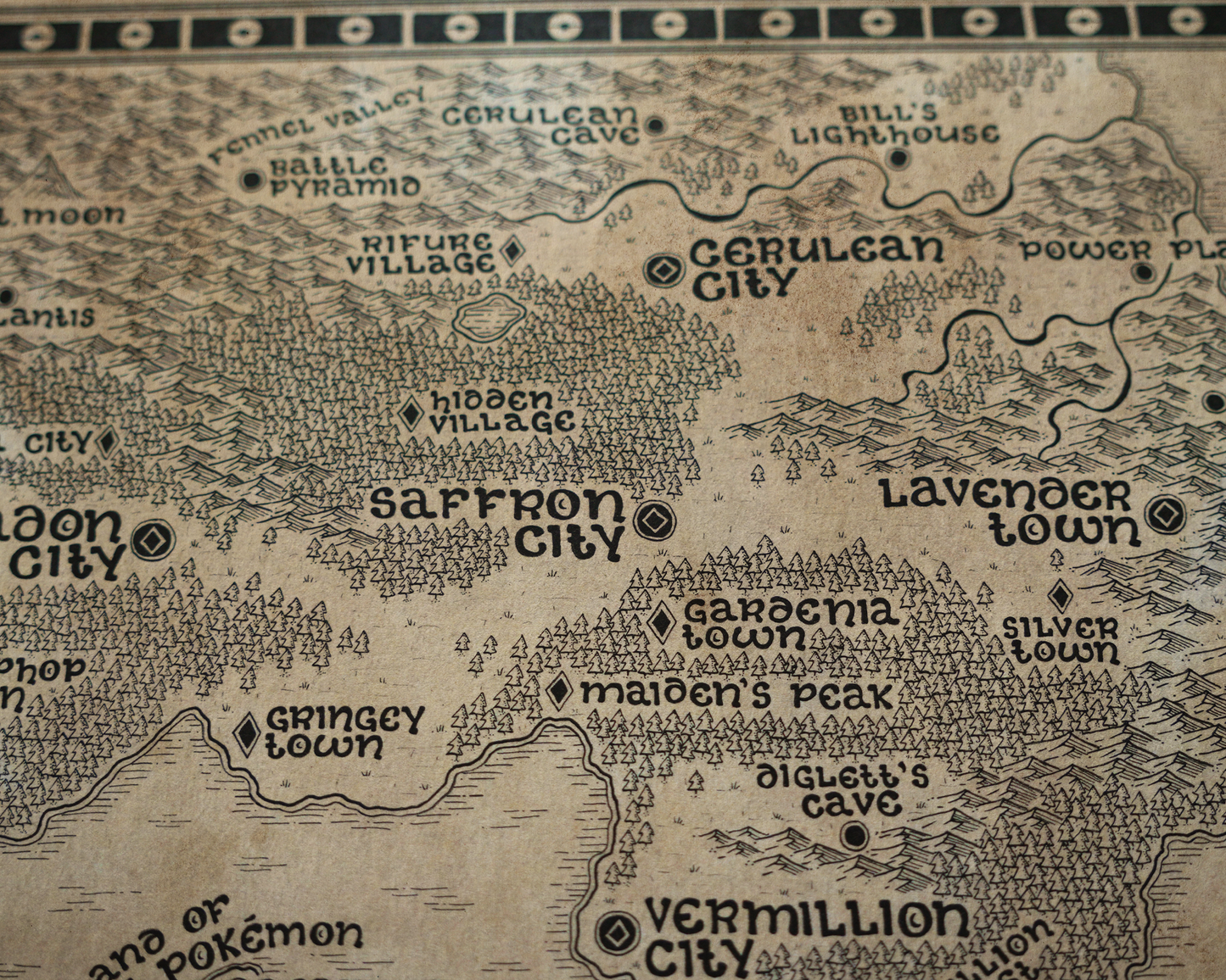 Kanto Region Map