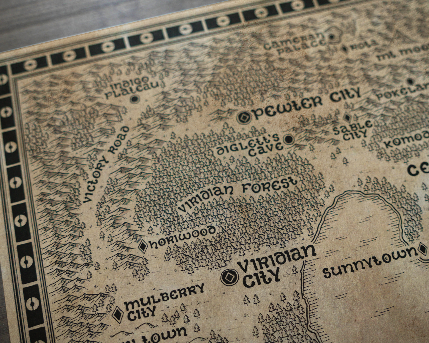 Kanto Region Map