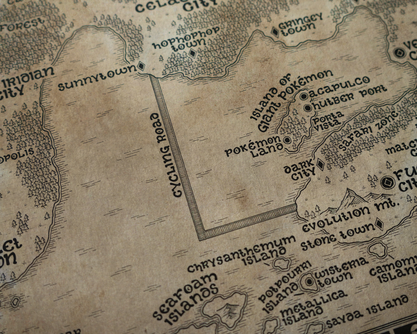 Kanto Region Map