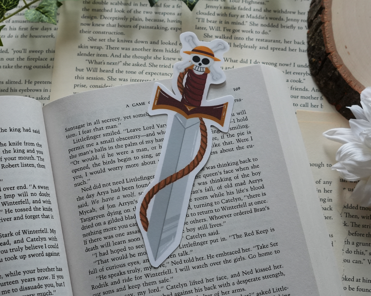 Straw Hat Sword Bookmarks