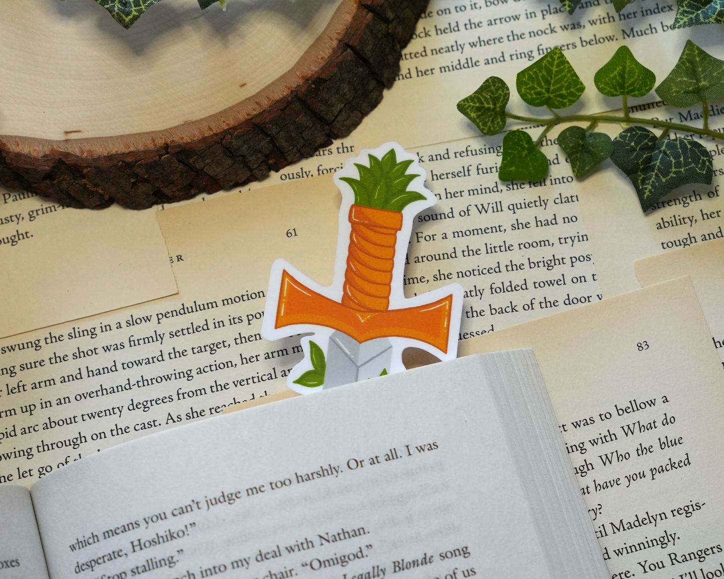 Summer Fruit Sword Bookmarks