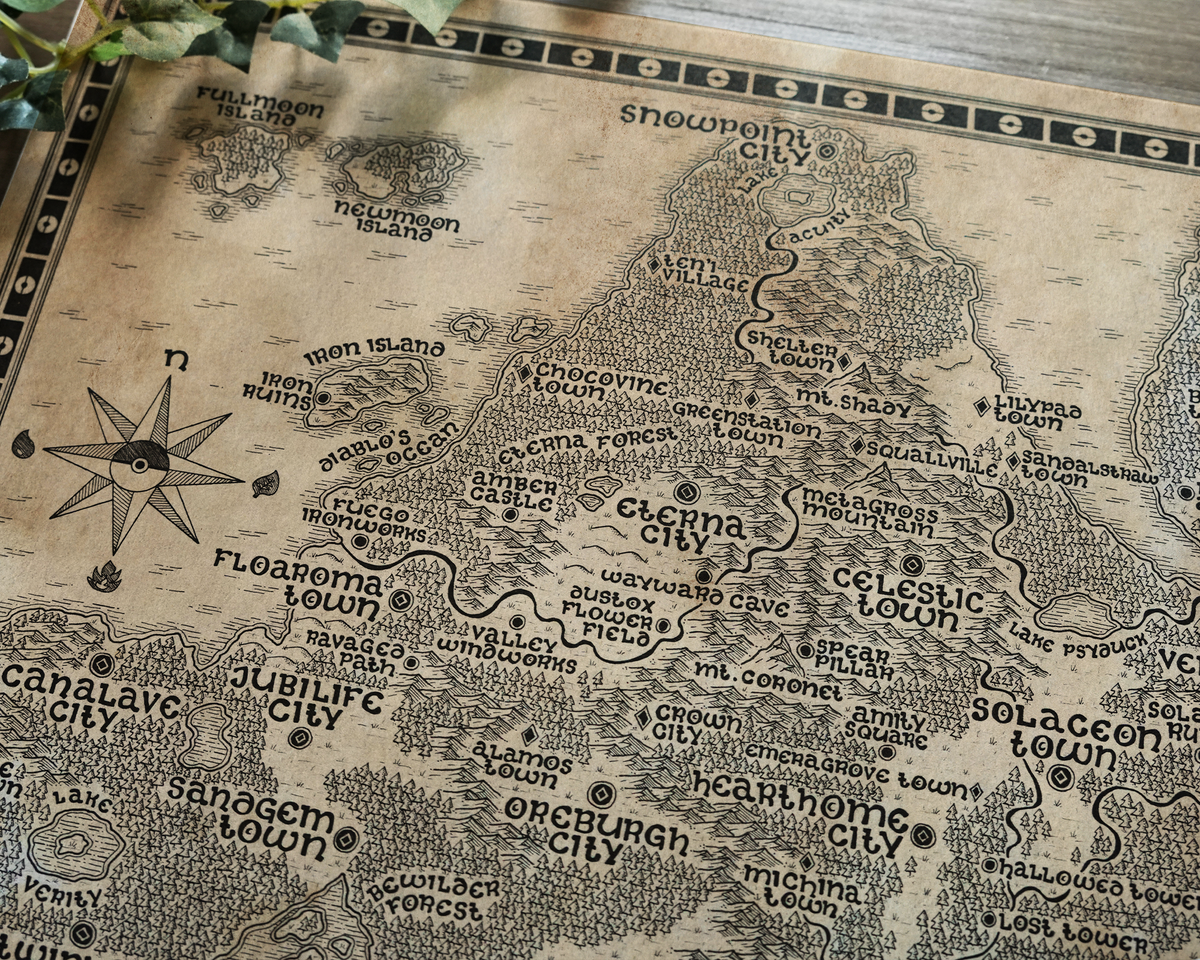 Sinnoh Region Map