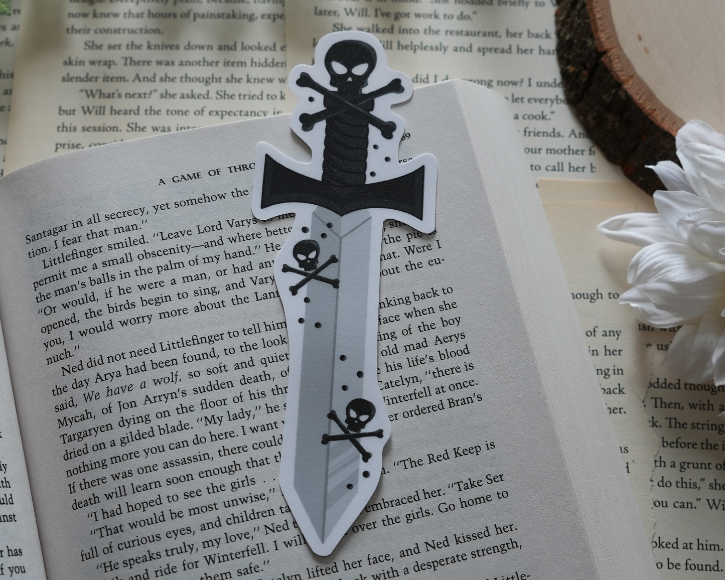 Pirate Sword Bookmarks