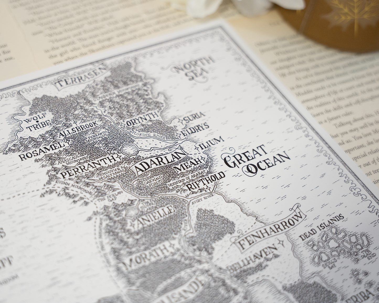 Throne of Glass Map