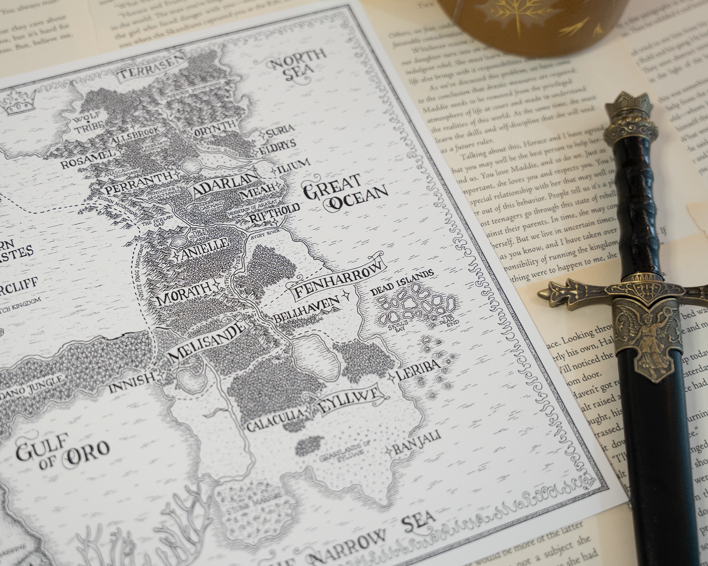 Throne of Glass Map