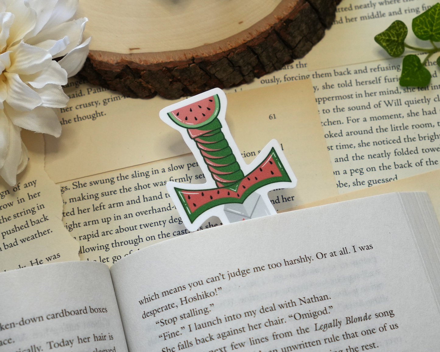 Summer Fruit Sword Bookmarks