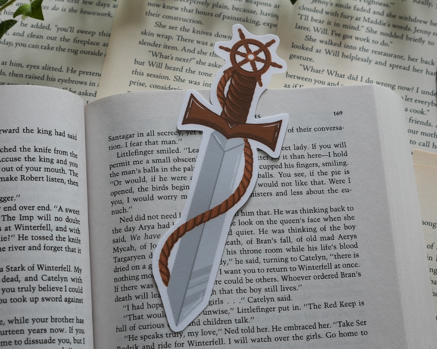 Pirate Sword Bookmarks
