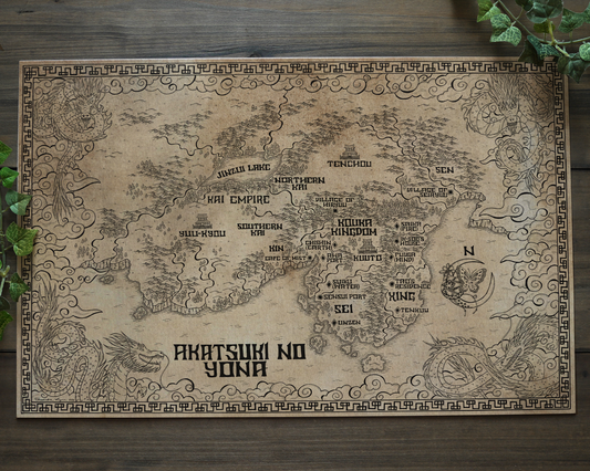 Yona of the Dawn Map